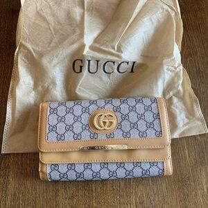 Clutch wallet GG Faux leather